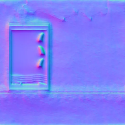 Dirty Wall10 With Window Single main texture preview