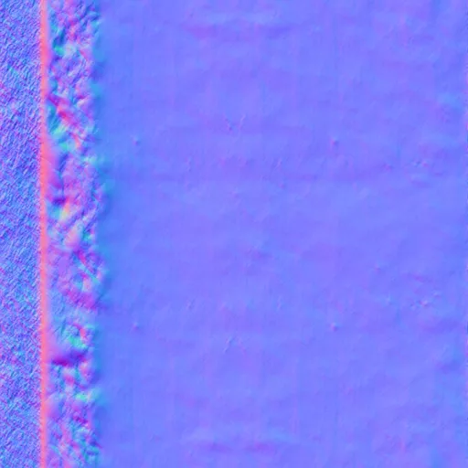 Normal Map for Zadaroo Cement Rocks Grass Edge Left