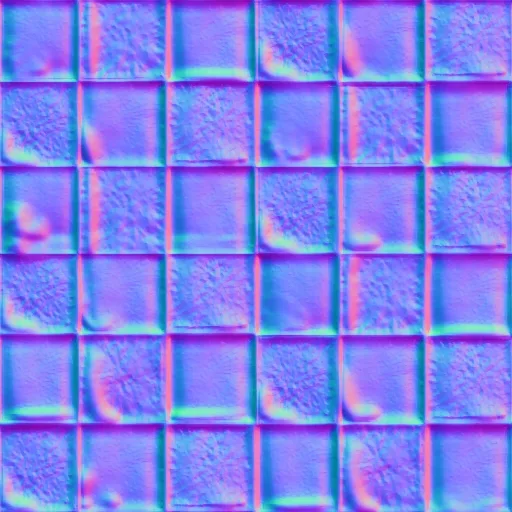 Normal Map for Zadaroo Tile White
