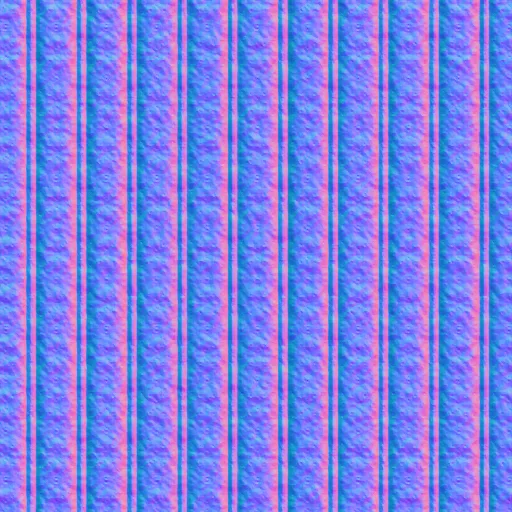 Normal Map for Jacey Spring Breeze Stripes By Linda Kellie