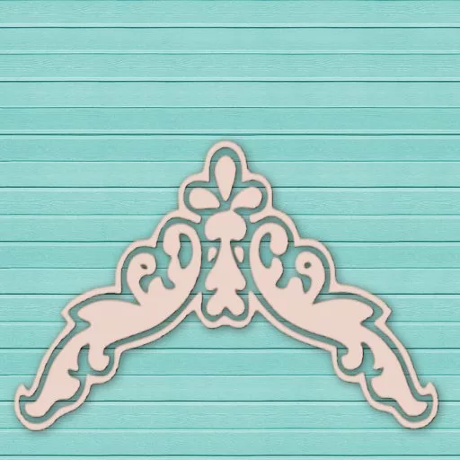 Teal Gable With Detail4 Salmon main texture preview