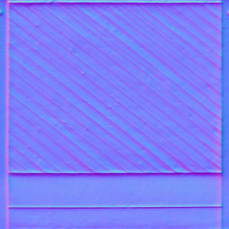 Normal Map for Fence Stonepost Diagonalwood2