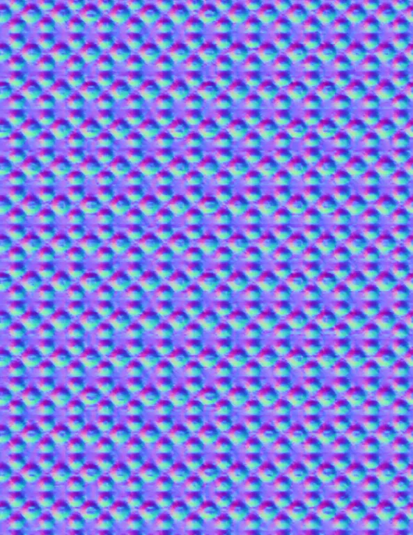 Normal Map for Jacey Spots Purple By Linda Kellie