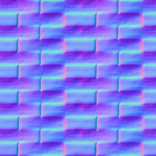 Normal Map for Bt Woven2 Purple By Linda Kellie