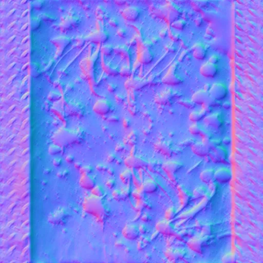 Normal Map for Grunge Texture 2