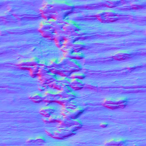 Normal Map for Bark061