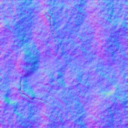 Normal Map for Cement Cream Cracks