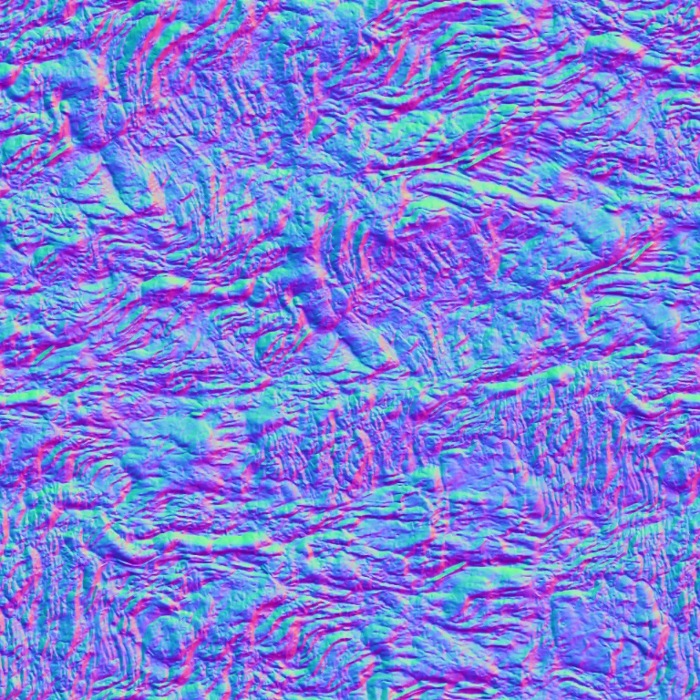 Normal Map for Cc0 Lava