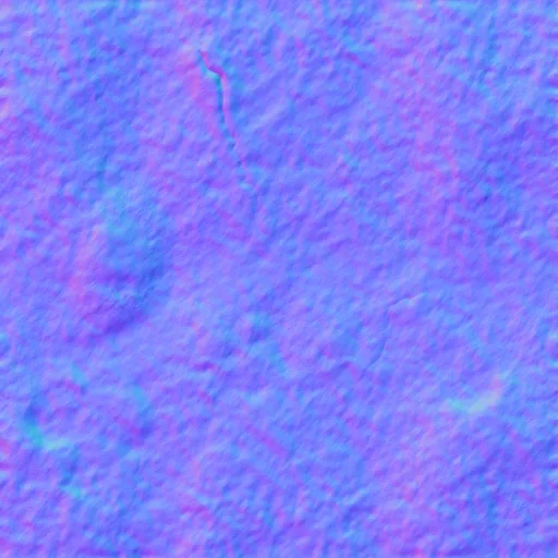 Normal Map for Cement Black Cracks2