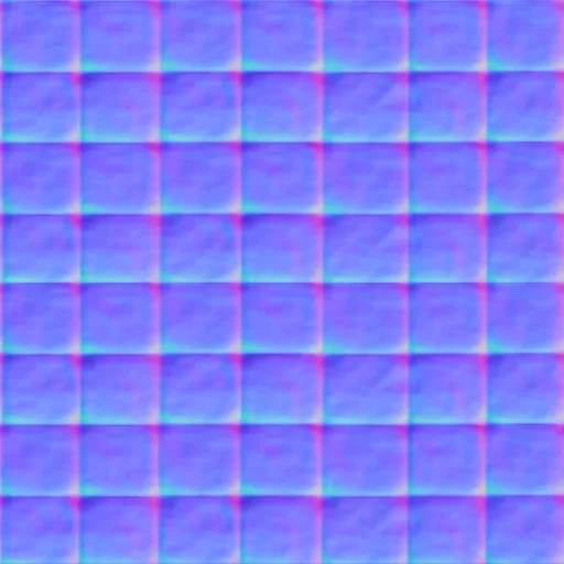 Normal Map for Bt Tufted Purple