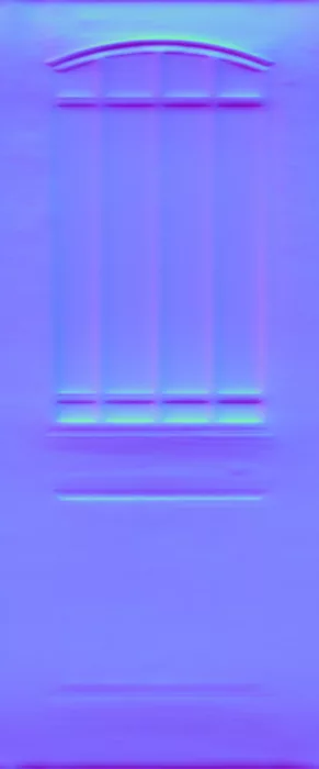 Normal Map for Jacey Elegant Door No Knob