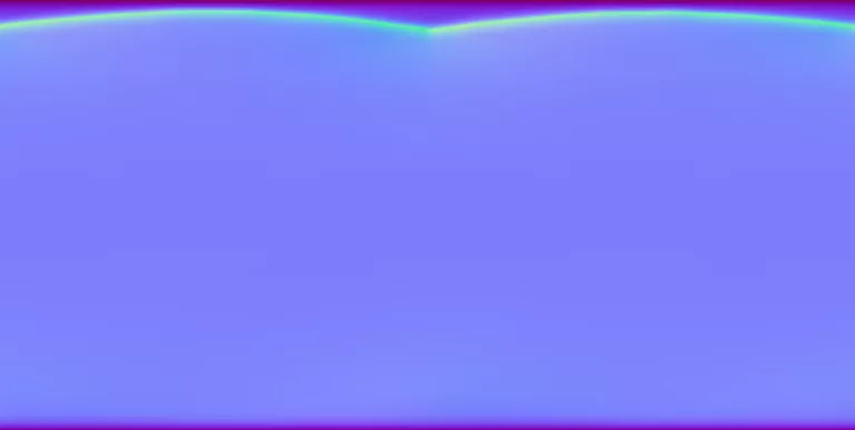 Normal Map for Fence Stone Curved Wood