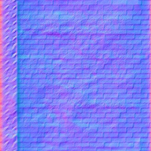 Normal Map for Grunge Bricks2