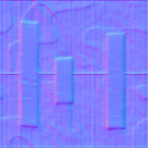 Normal Map for Box Worn Taped