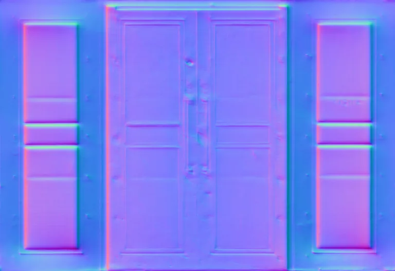 Normal Map for Doors Multi