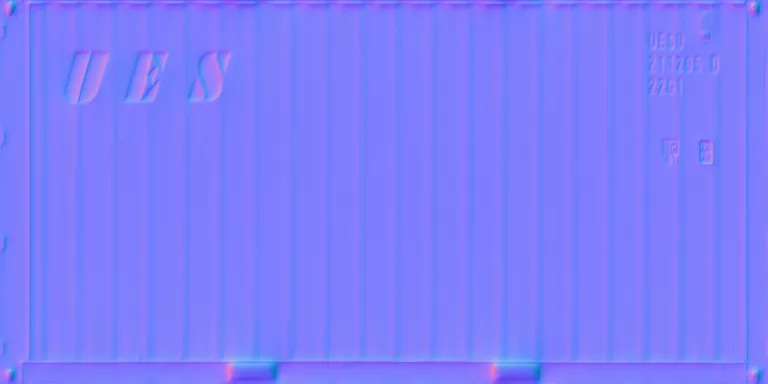 Normal Map for Container Side2