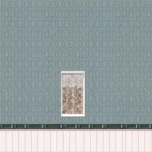 Western Dress Shop Wall 3 With 1 Window main texture preview