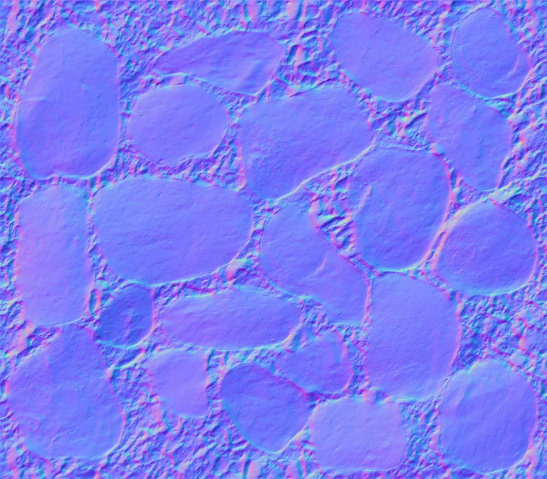 Normal Map for Cottage Rock Foundation