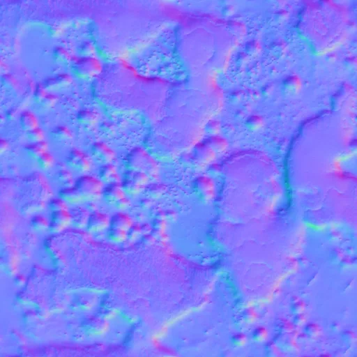 Normal Map for Bark010