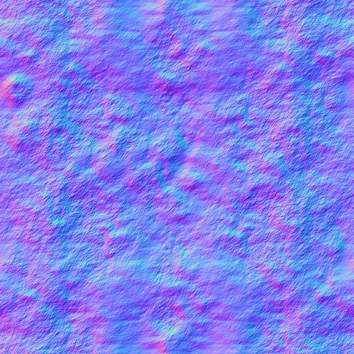 Normal Map for Brown Cement1