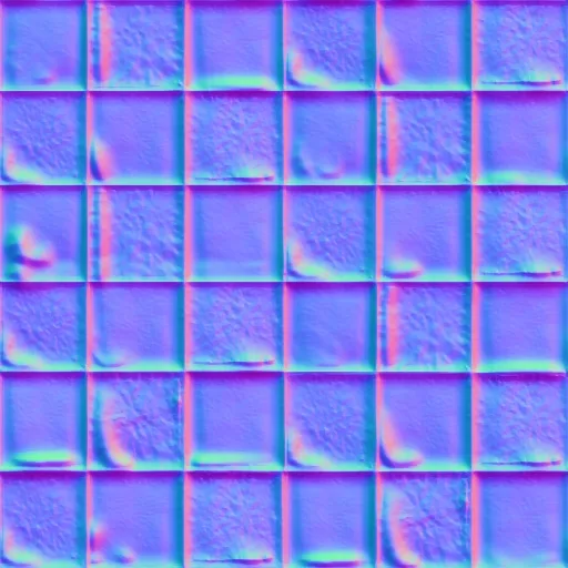 Normal Map for Zadaroo Tile Black