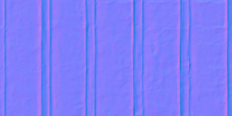 Normal Map for Concrete Ribbed2