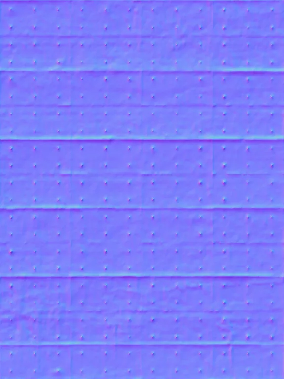 Normal Map for Concrete Blockwall