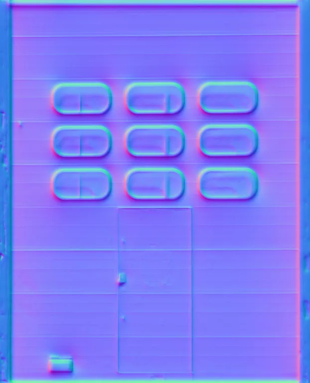 Normal Map for Door Loading Bay