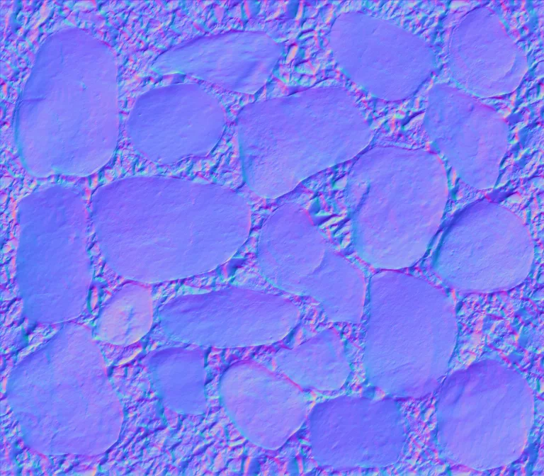 Normal Map for Cottage Rock Foundation