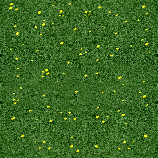 Free Dark Formal Garden Grass Dandelions By Linda Kellie main texture preview