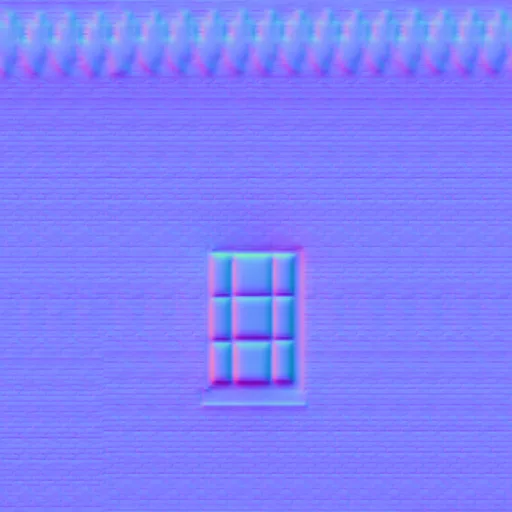 Normal Map for Brick Wall 8