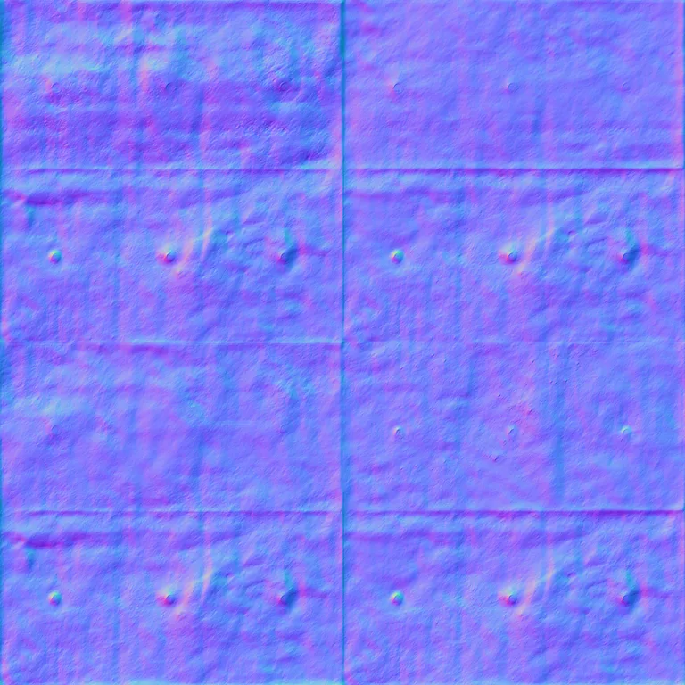 Normal Map for Concrete Cc