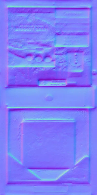 Normal Map for Door Shop