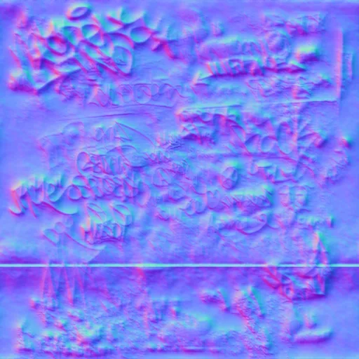 Normal Map for Dirty Wall 6
