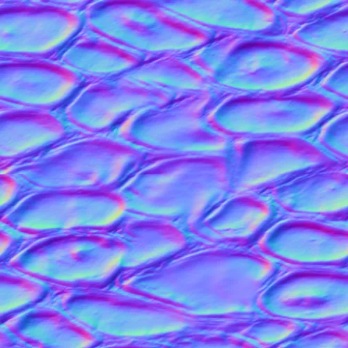 Normal Map for Croc Yellow