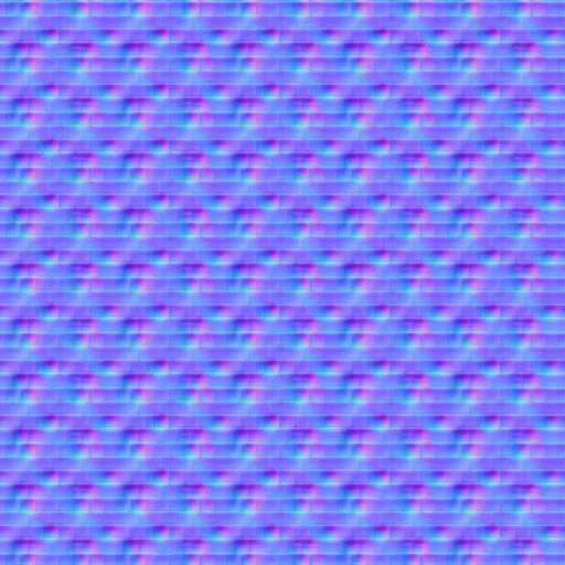 Normal Map for Brick House Roof