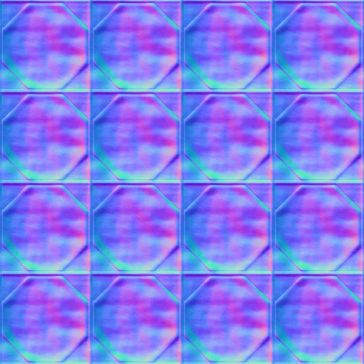 Normal Map for Bt Tile2 Tan2 By Linda Kellie