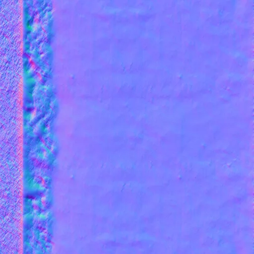 Normal Map for Zadaroo Cement Rocks Grass Edge Left