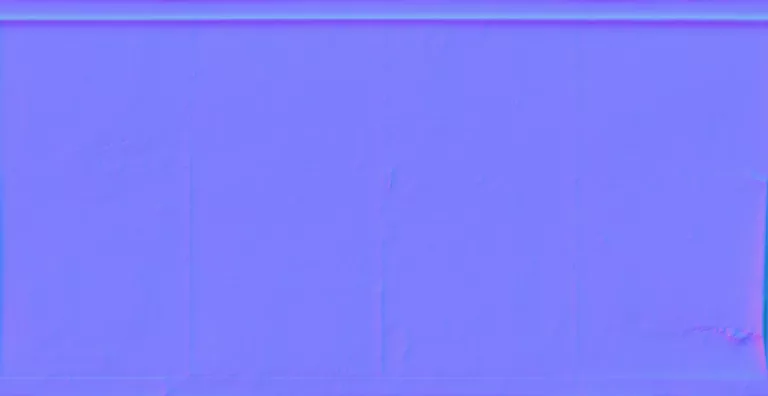 Normal Map for Wall Wood Barrier Busted