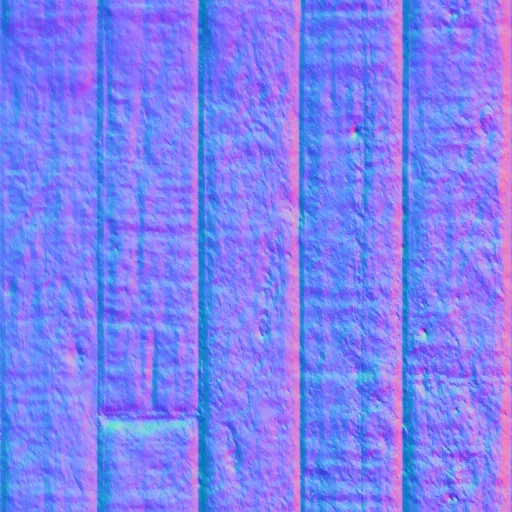 Normal Map for Planks1 512 By Maria Korolov (Cc Public Domain)