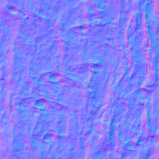 Normal Map for Bark062