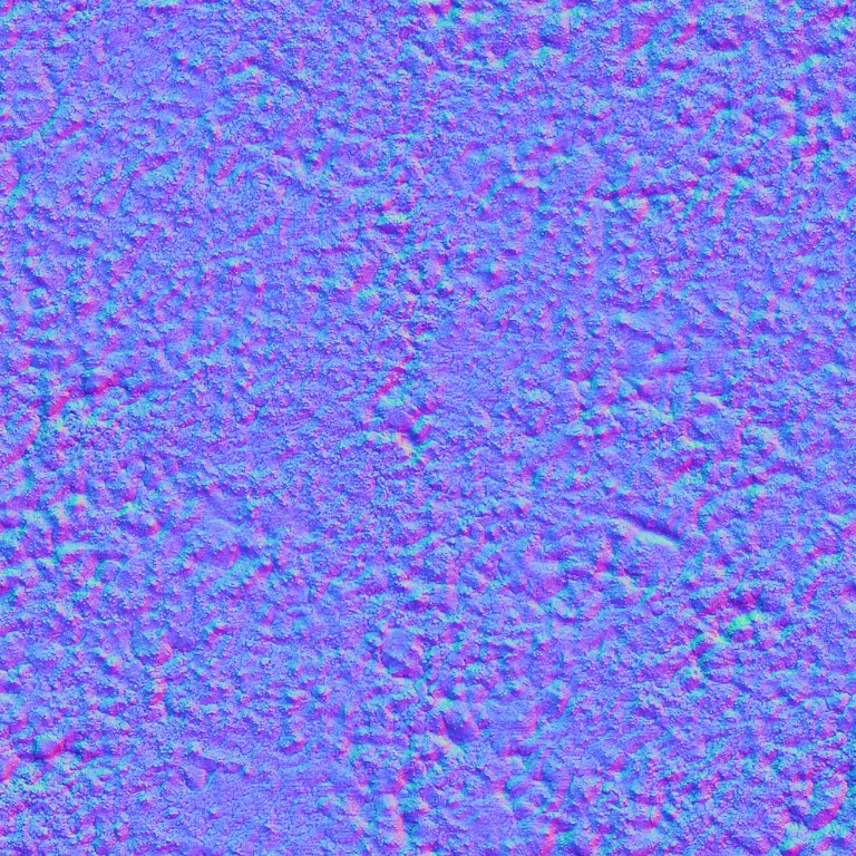 Normal Map for Cc0 Sandy Ground