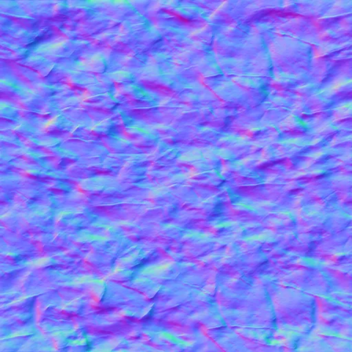 Normal Map for Free Rock 1 By Linda Kellie
