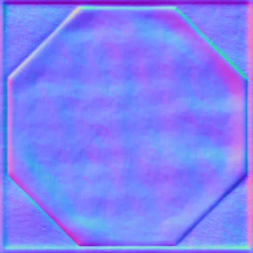 Normal Map for Bt Tile2 Red1 By Linda Kellie