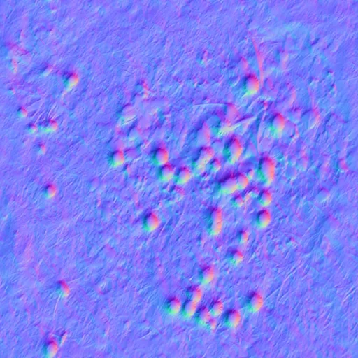 Normal Map for Herbe Fleurs4