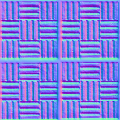 Normal Map for Texture Tile White Nautical By Linda Kellie