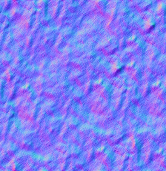 Normal Map for Jacey Gingerbread Wall Plain