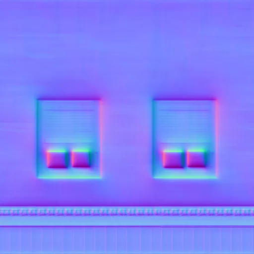 Normal Map for Autumn House Wallpaper 4 With Windows