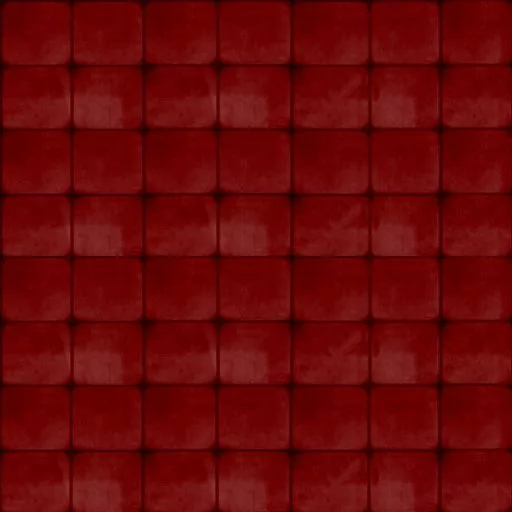 Bt Tufted Darkred main texture preview