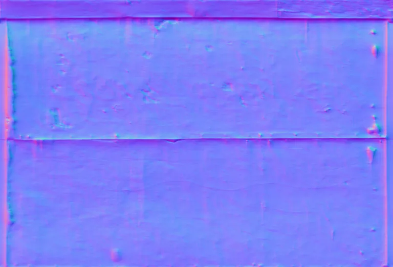 Normal Map for Metal Barrier Plates1